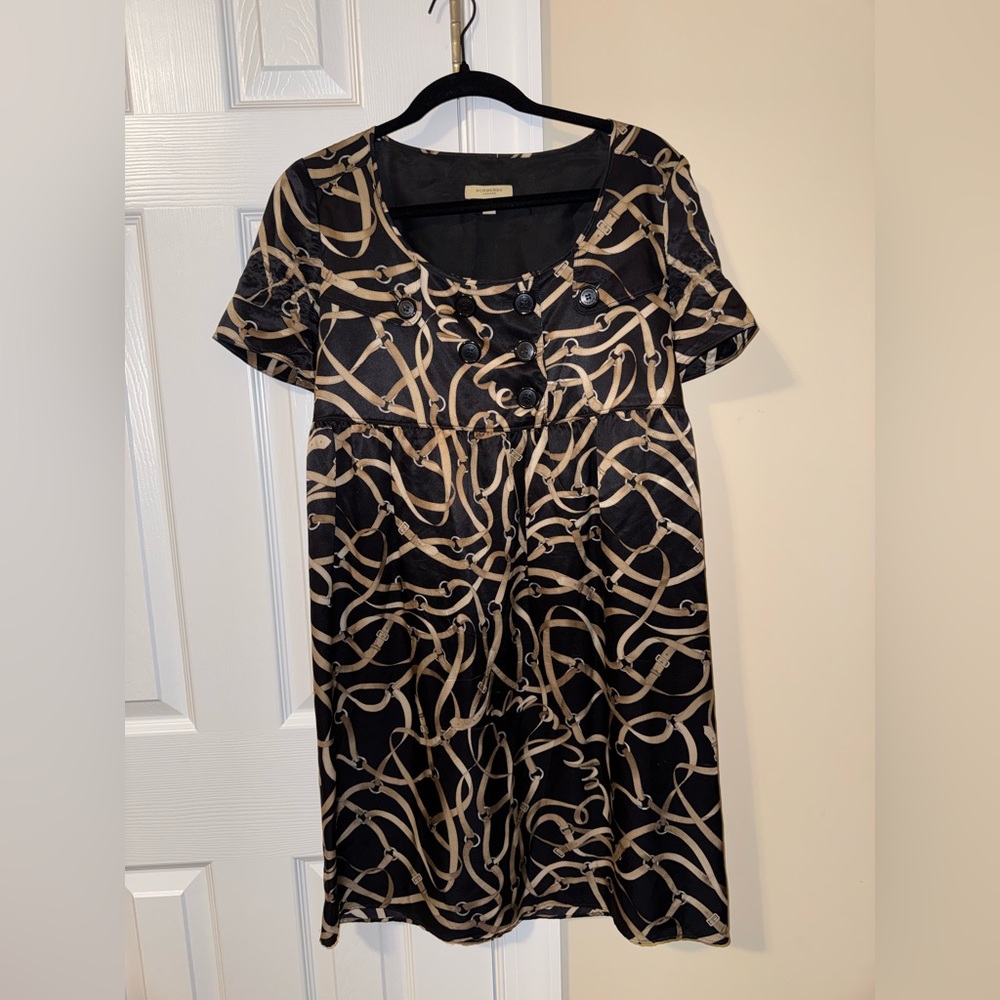 Burberry silk dress